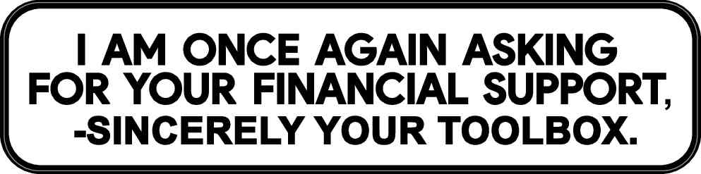 Buy Finacial Support Sticker Online | Toolbox Widget