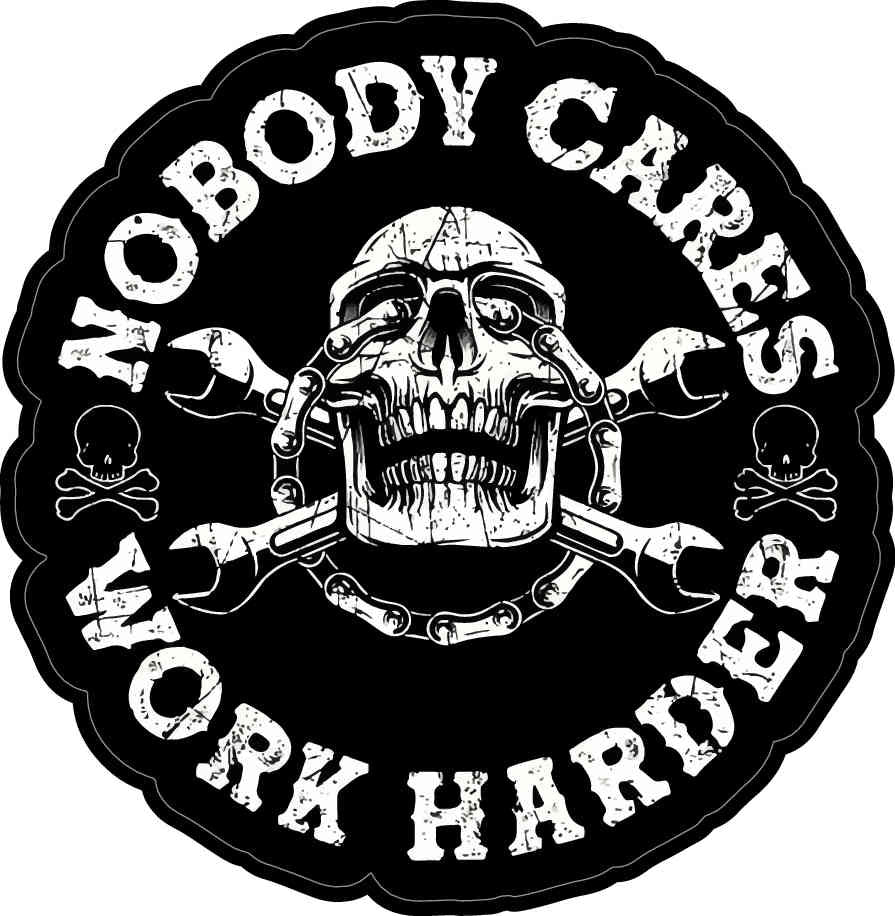Nobody Cares Work Harder - Toolbox Widget USA