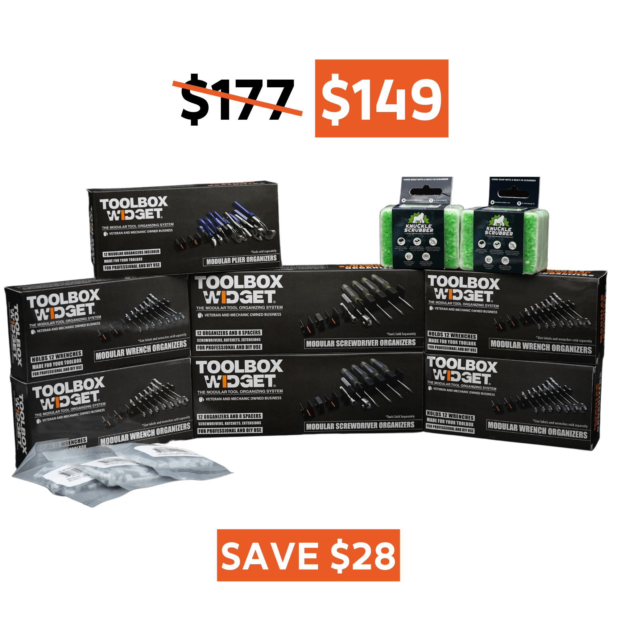 Standard Bundle Tool Organizers Set ToolBox Widget Toolbox Widget USA