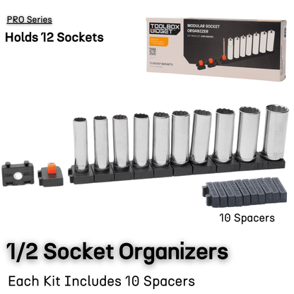 1/2" Socket Organizers [PRO] - Toolbox Widget USA