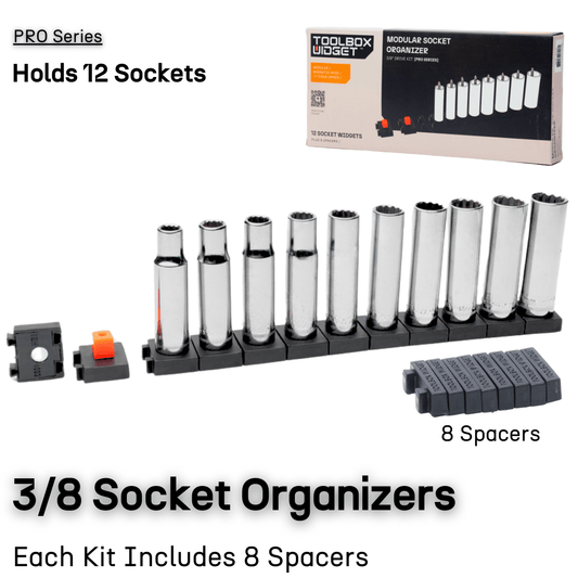 3/8" Socket Organizers [PRO] - Toolbox Widget USA