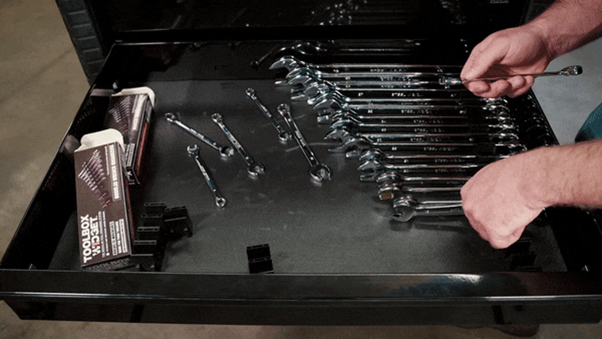 Modular Tool Organizer, Wrench, Screwdriver