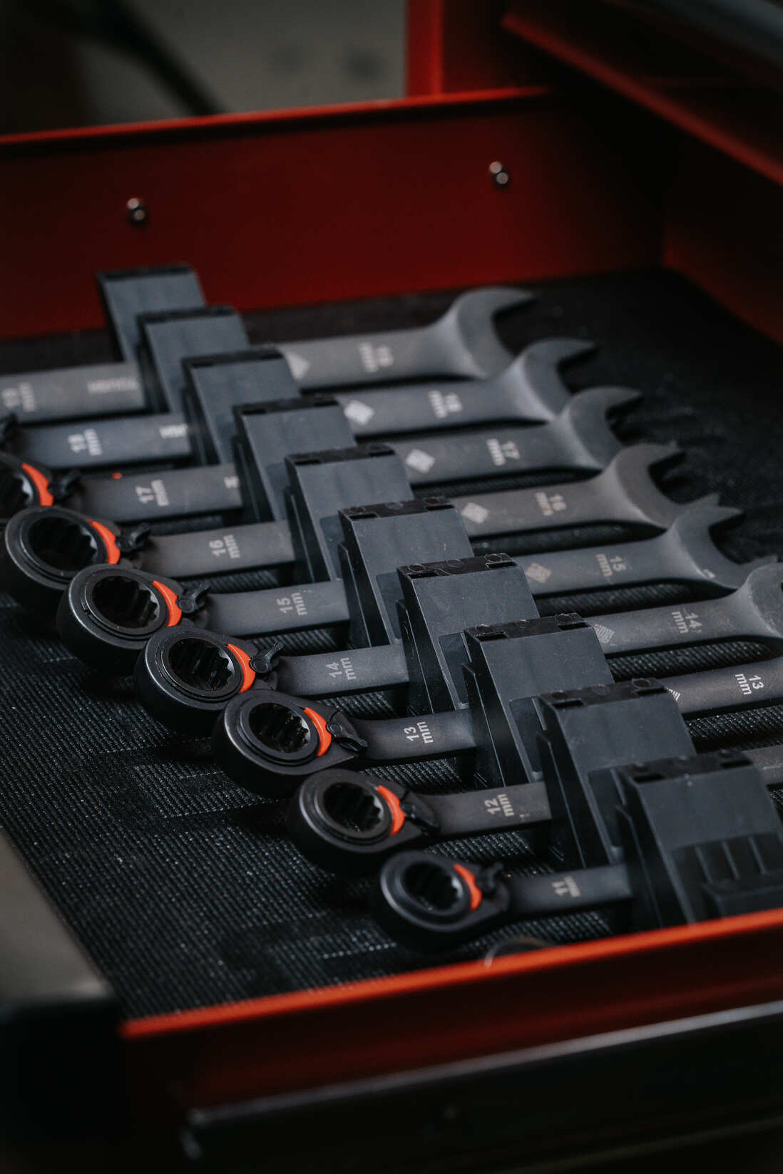 Large Wrench Organizers - Angled - Toolbox Widget USA