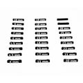 Wrench Size Labels - Metric