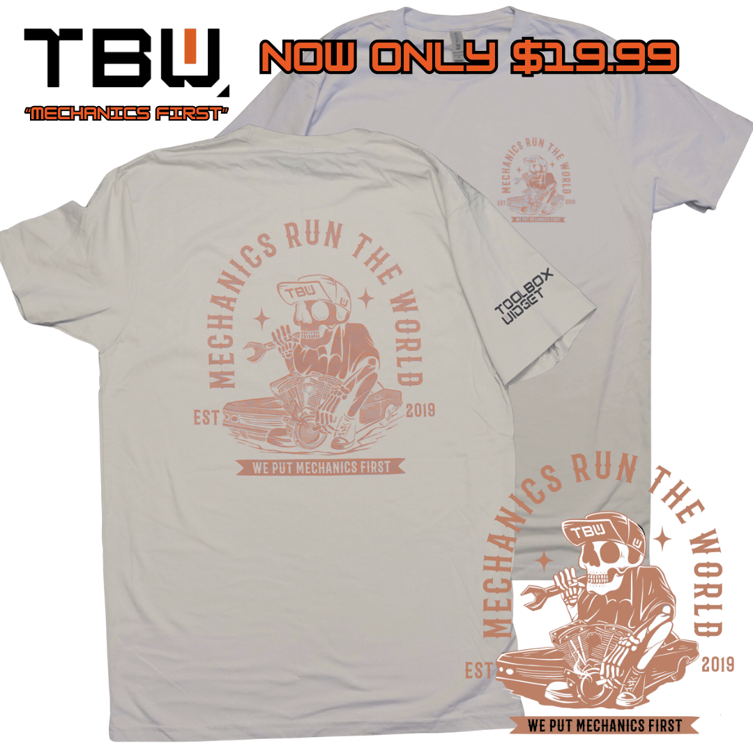 NEW TBW LOGO MECHANIC T - SHIRTS - Toolbox Widget USA