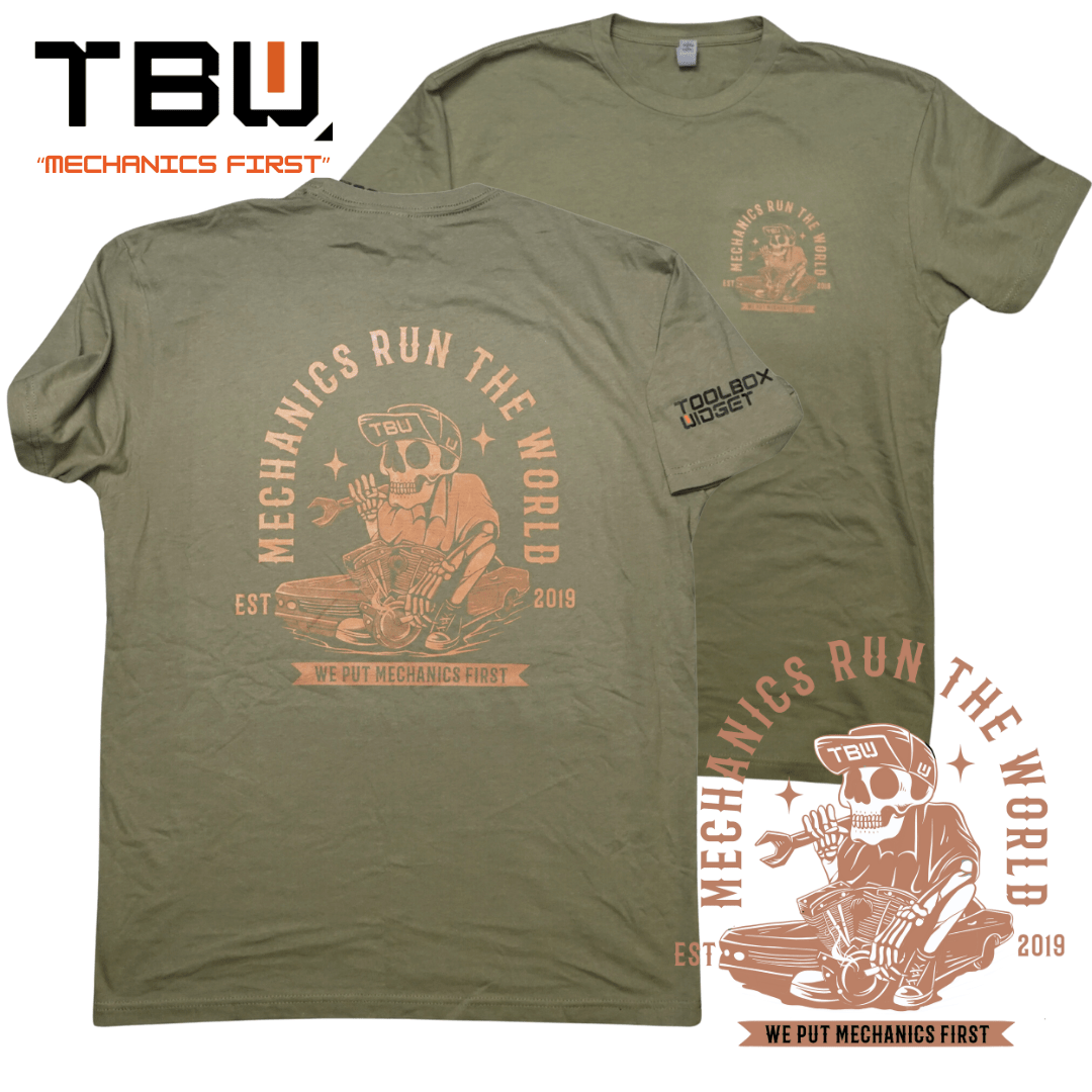 NEW TBW LOGO MECHANIC T - SHIRTS - Toolbox Widget USA