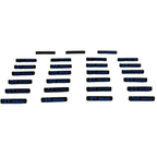 Wrench Size Labels - Metric+ (2.0) - Toolbox Widget USA Wrench Organizer, Wrench Organization, Toolbox Widget, Tool Box Widget, Tool Organization, Wrench Holder