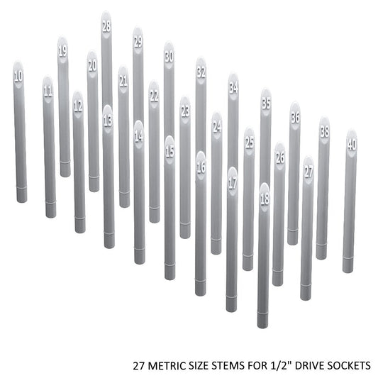 1/2" Socket Stems - Metric - Toolbox Widget USA