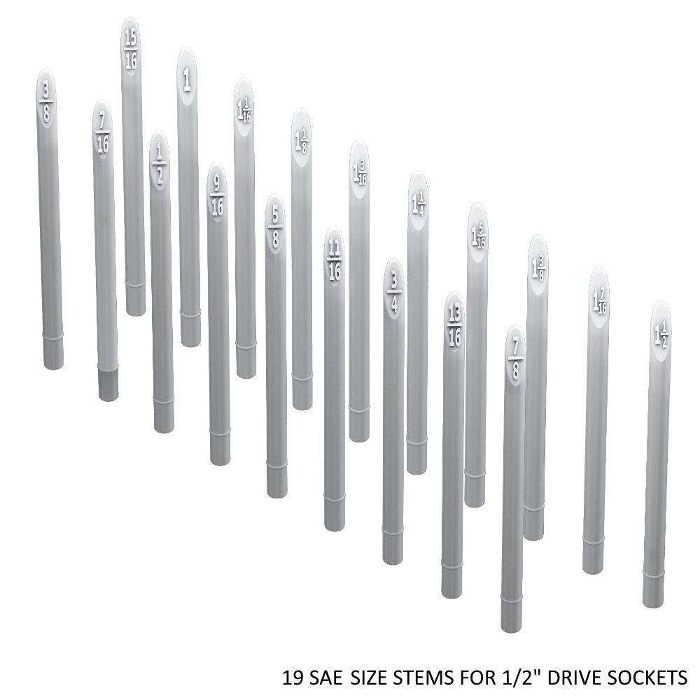 1/2" Socket Stems -SAE - Toolbox Widget USA