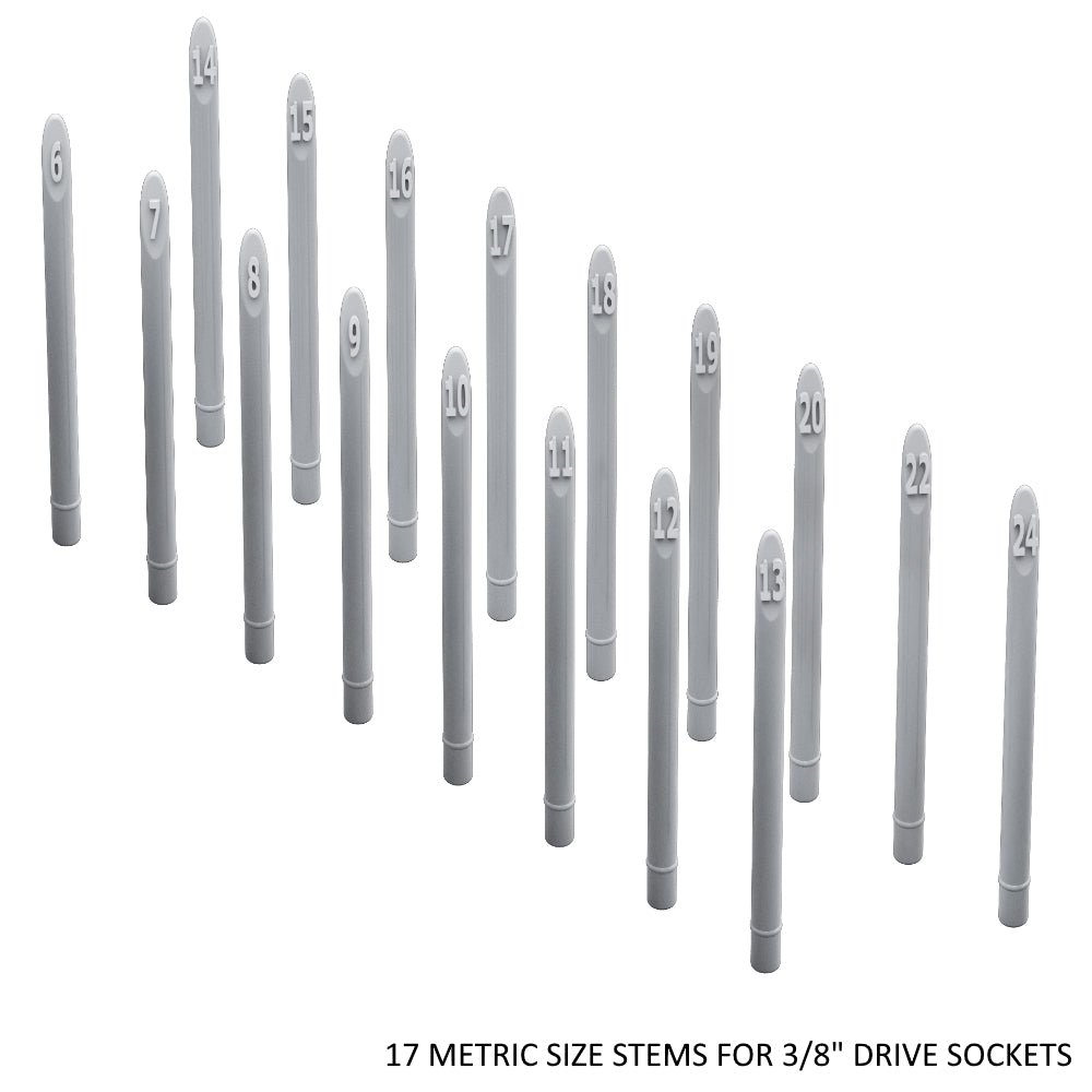 3/8" Socket Stems - Metric - Toolbox Widget USA