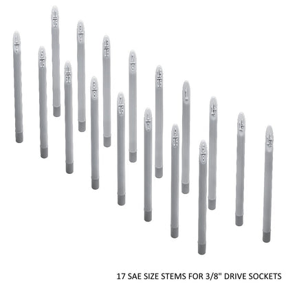 3/8" Socket Stems - SAE - Toolbox Widget USA