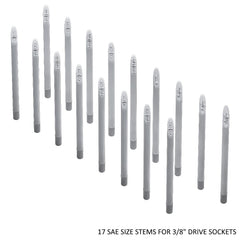 3/8" Socket Stems - SAE