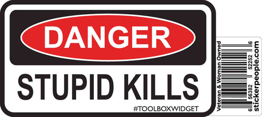 Danger! Stupid Kills - Toolbox Widget USA