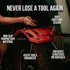 Grypmat Plus - Medium - Toolbox Widget USA, Grypmat, Grip mat, Tool Mat, Toolbox Widget, Tool Box Widget, Non-slip, Tool caddy, Tool tote