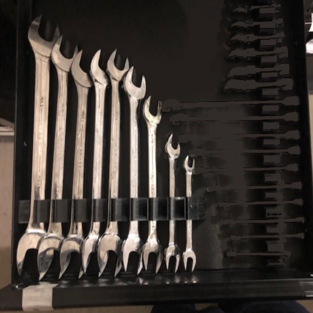 Toolbox Widget - Modular Wrench Organizer for Tool Drawer Storage, Magnetic  Wrench Holder