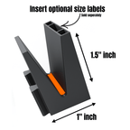 Pro - Vertical Wrench Organizers - Toolbox Widget USA Wrench Organizer, Wrench Organization, Toolbox Widget, Tool Box Widget, Tool Organization, Wrench Holder