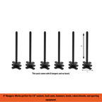 ToolHanger 4-Inch Hanger - Toolbox Widget USA, Toolhanger, Tool Organizer, Tool Organization, Toolbox Widget, Tool Box Widget, Tool Organization, Tool Holder, Peg Board