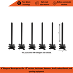 ToolHanger 4-Inch Hanger - Toolbox Widget USA, Toolhanger, Tool Organizer, Tool Organization, Toolbox Widget, Tool Box Widget, Tool Organization, Tool Holder, Peg Board 