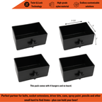 Tray/Bin Holder, Toolhanger, Tool Organizer, Tool Organization, Toolbox Widget, Tool Box Widget, Tool Organization, Tool Holder, Peg Board