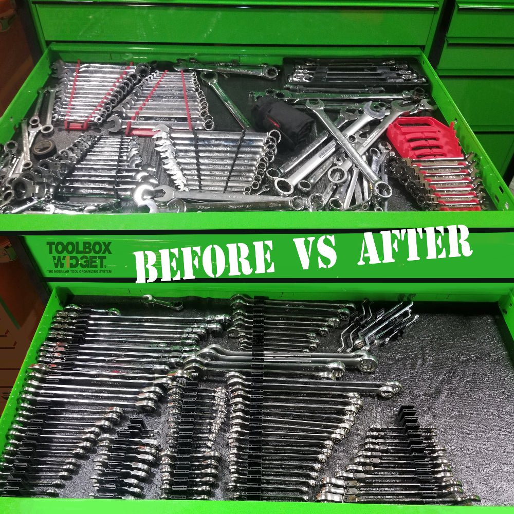 Pro - Vertical Wrench Organizers - Toolbox Widget USA Wrench Organizer, Wrench Organization, Toolbox Widget, Tool Box Widget, Tool Organization, Wrench Holder