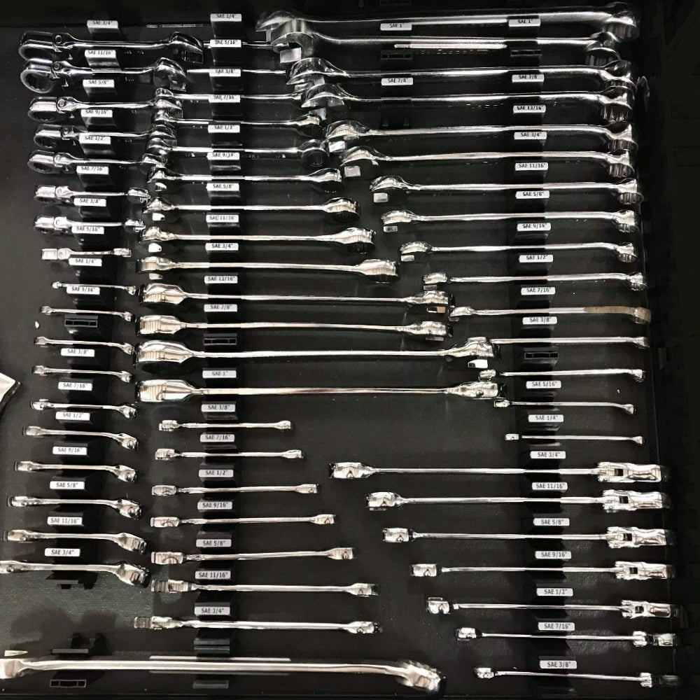 Pro - Vertical Wrench Organizers - Toolbox Widget USA Wrench Organizer, Wrench Organization, Toolbox Widget, Tool Box Widget, Tool Organization, Wrench Holder