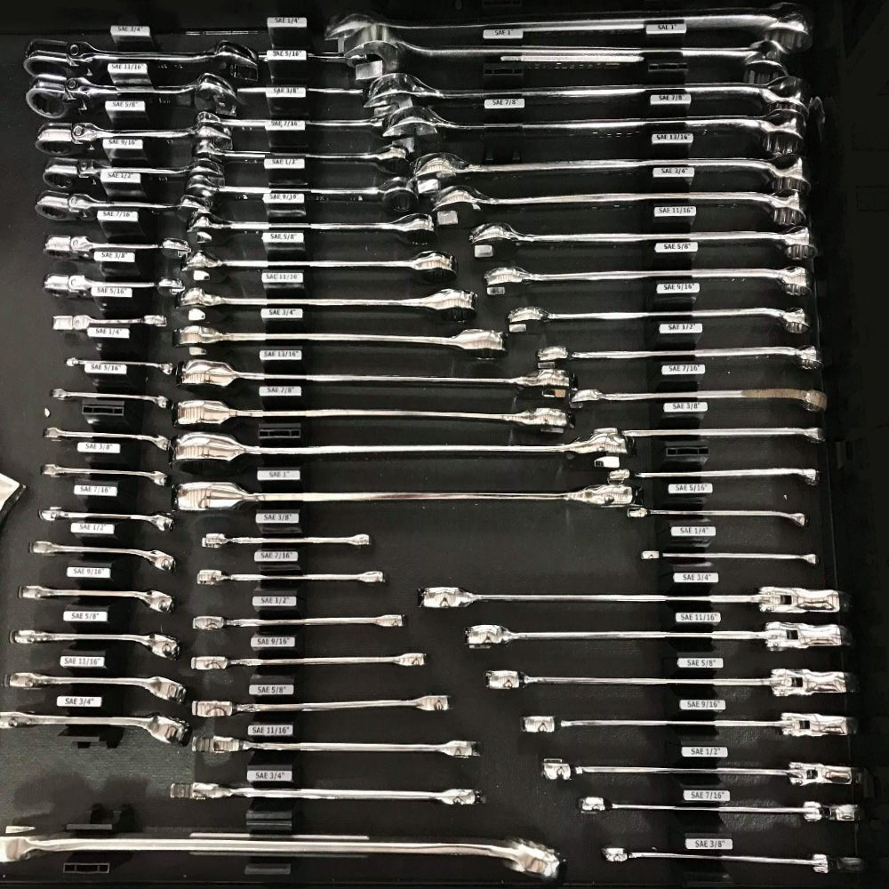 16-Piece Wrench Rack (2-Pack)